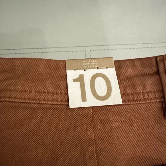 Gap wide legs high rise stretch pants size 10 - Picture 3 of 4